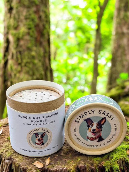 Frankincense Lavender Frolic - Doggie Dry Shampoo Powder