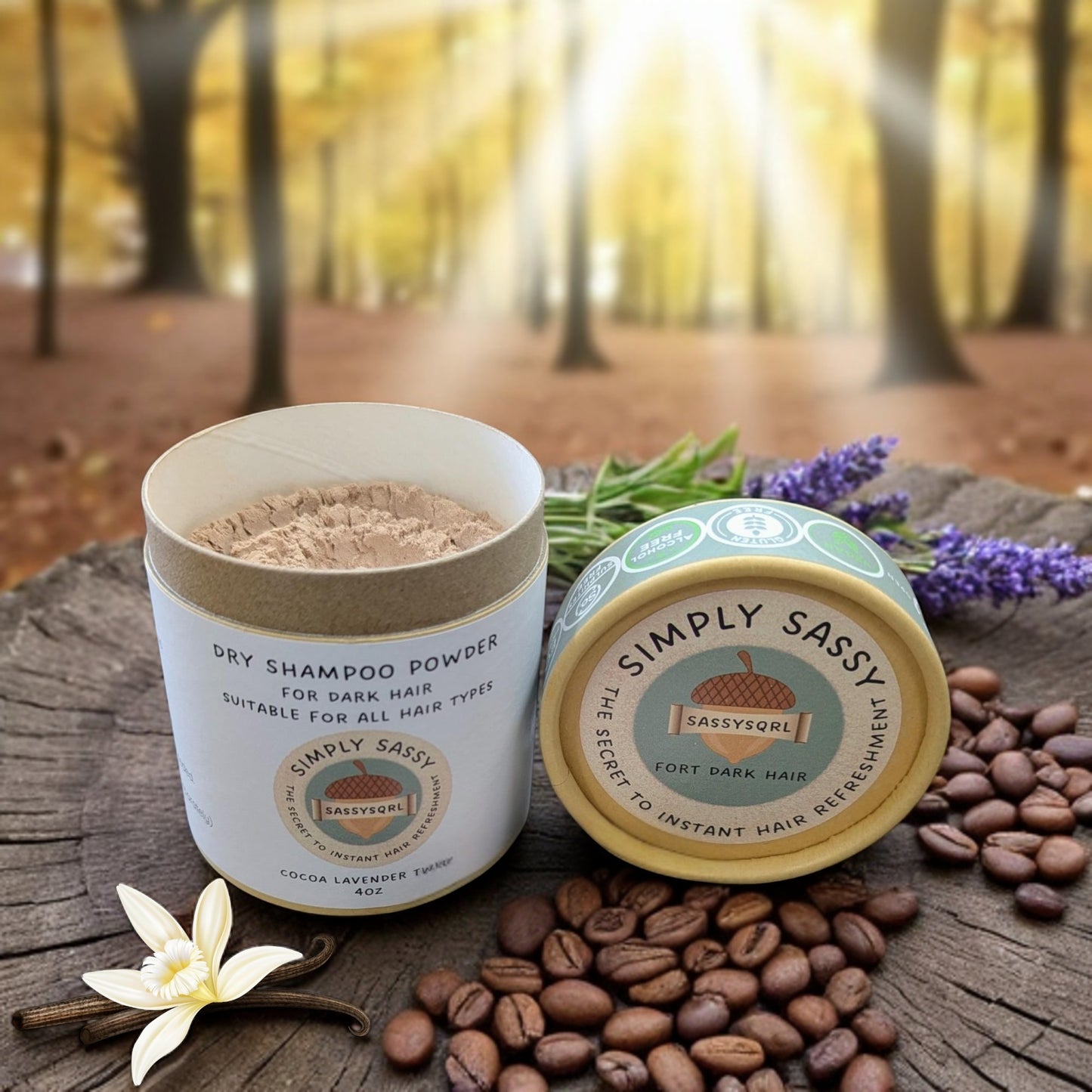 Cocoa Lavender Twist Economy Size - For Dark Hair