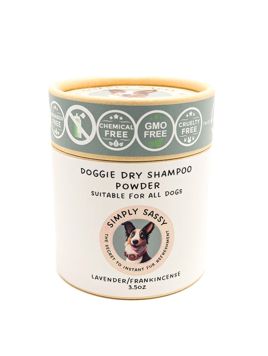 Economy Size - Simply Sassy Doggie Dry Shampoo Powder